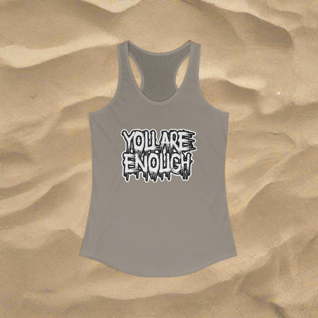 Gothic Sports Tank Top, You Are Enough