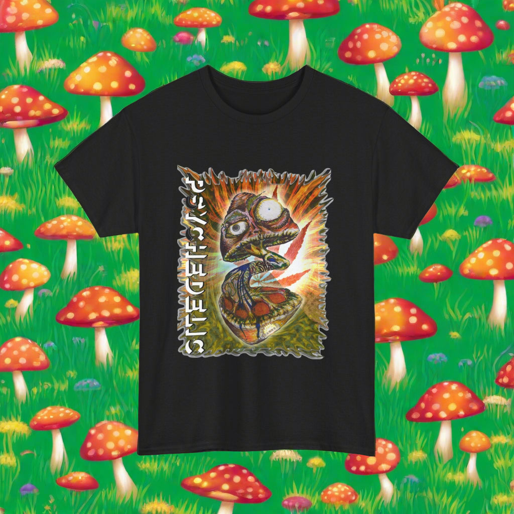 Psychedelic Mushroom Mary-Jane Leaf Tee