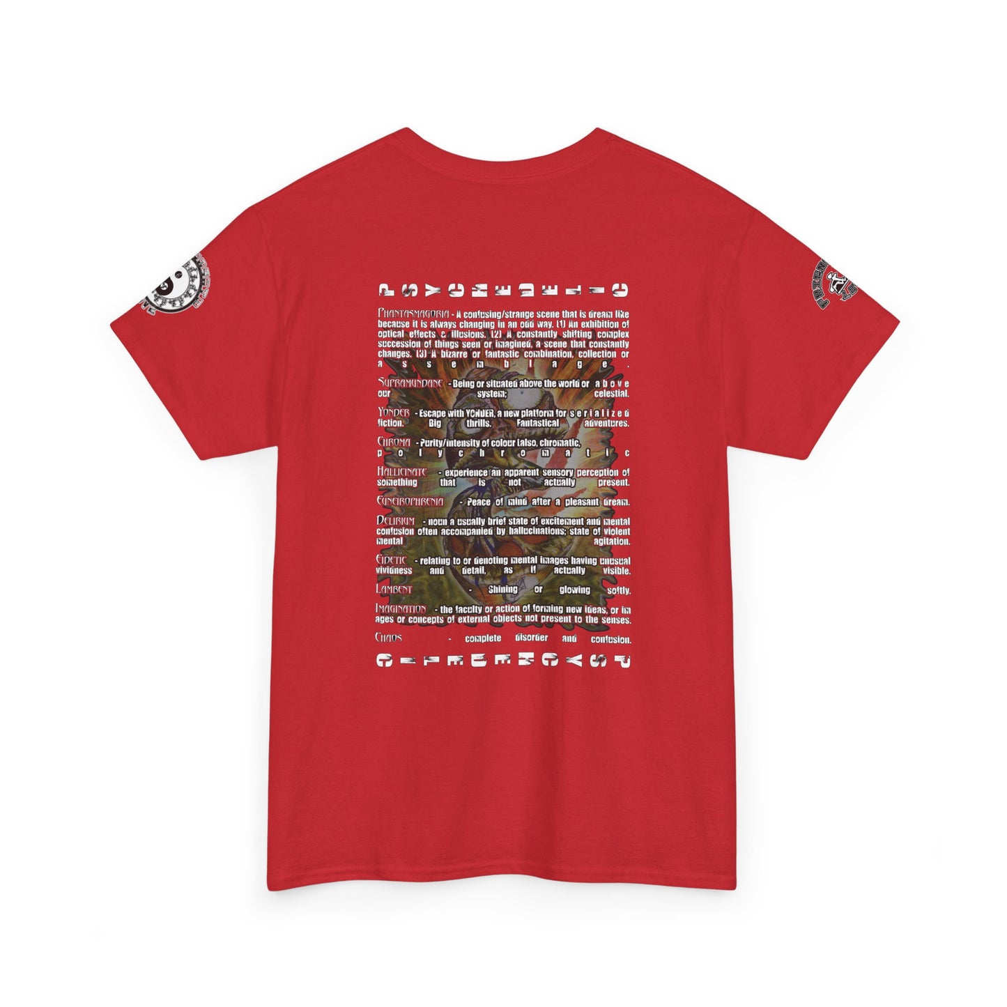 Psychedelic Mushroom Unisex Tee - Vibrant Colors Abstract Design