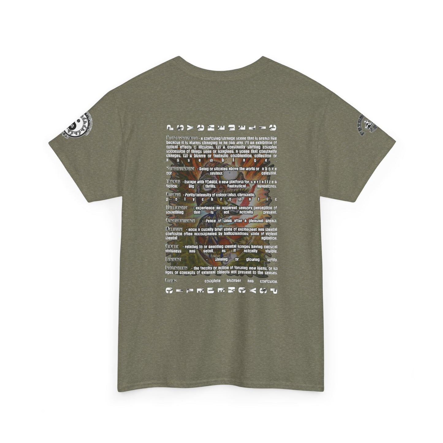 Psychedelic Mushroom Unisex Tee - Vibrant Colors Abstract Design