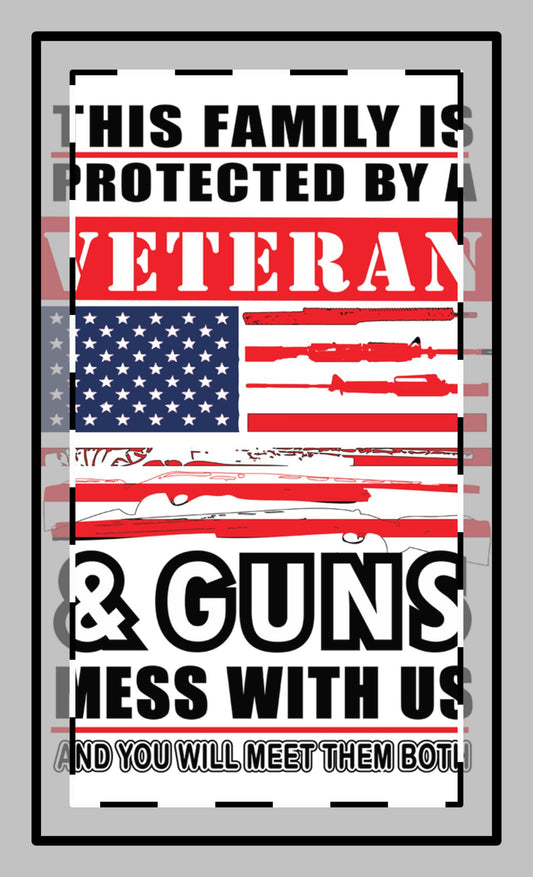 Veteran Family Protection Magnet