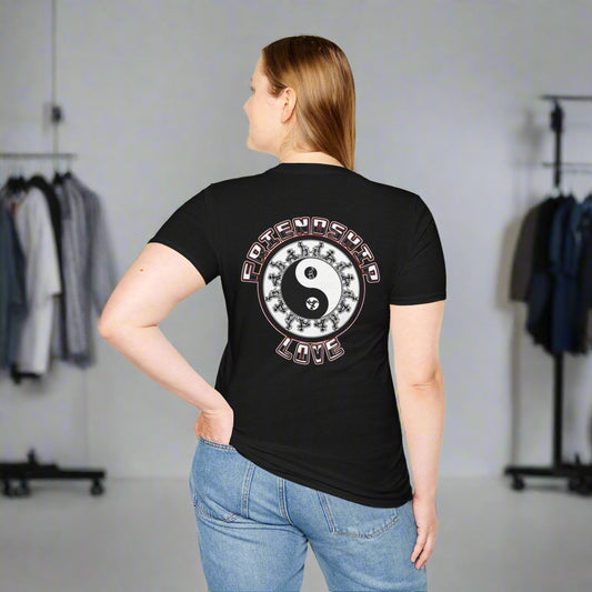 Yin-Yang with Spunk and Energy Unisex T-Shirt