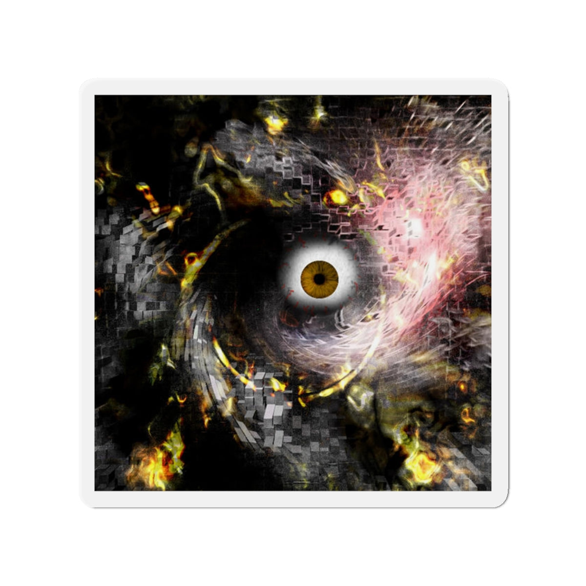 Mystical Eye Die-Cut Magnet