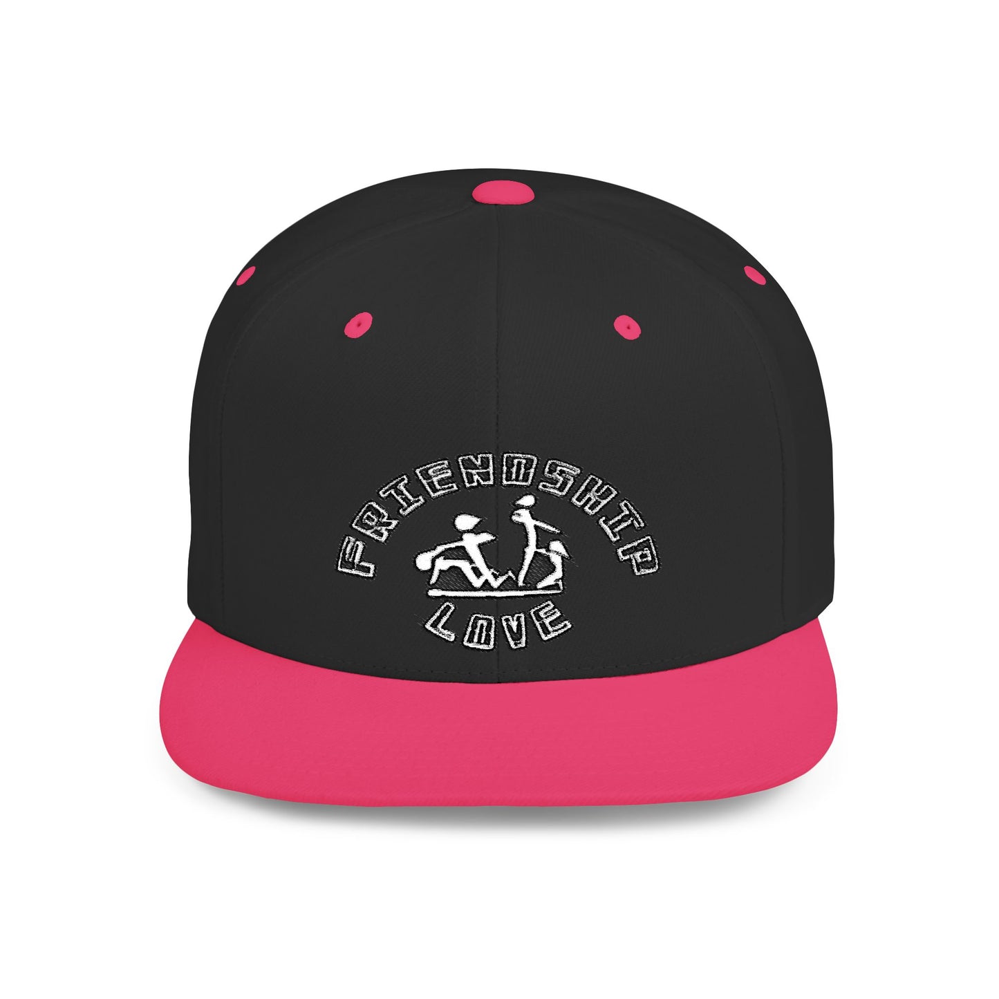 Snapback Hat for Adults - Yin Yang Sexual Innuendo Design