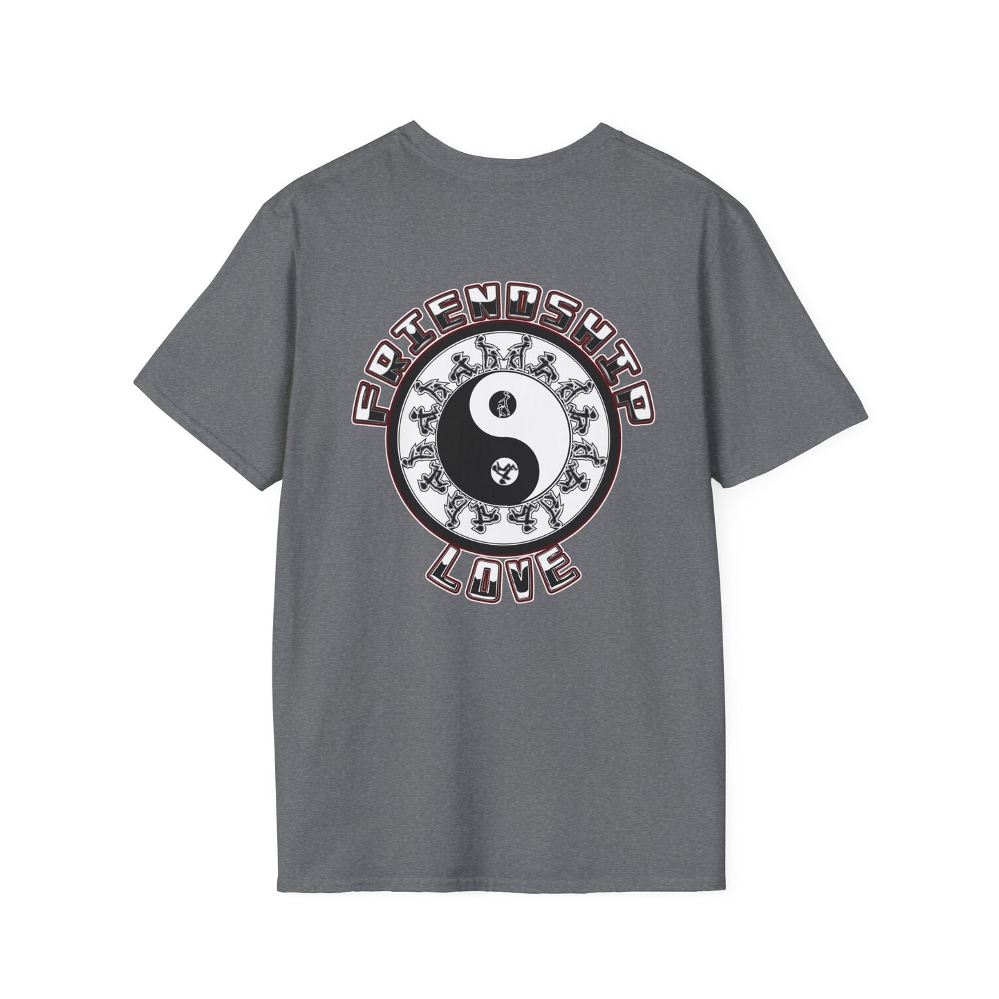 Yin-Yang with Spunk and Energy Unisex T-Shirt