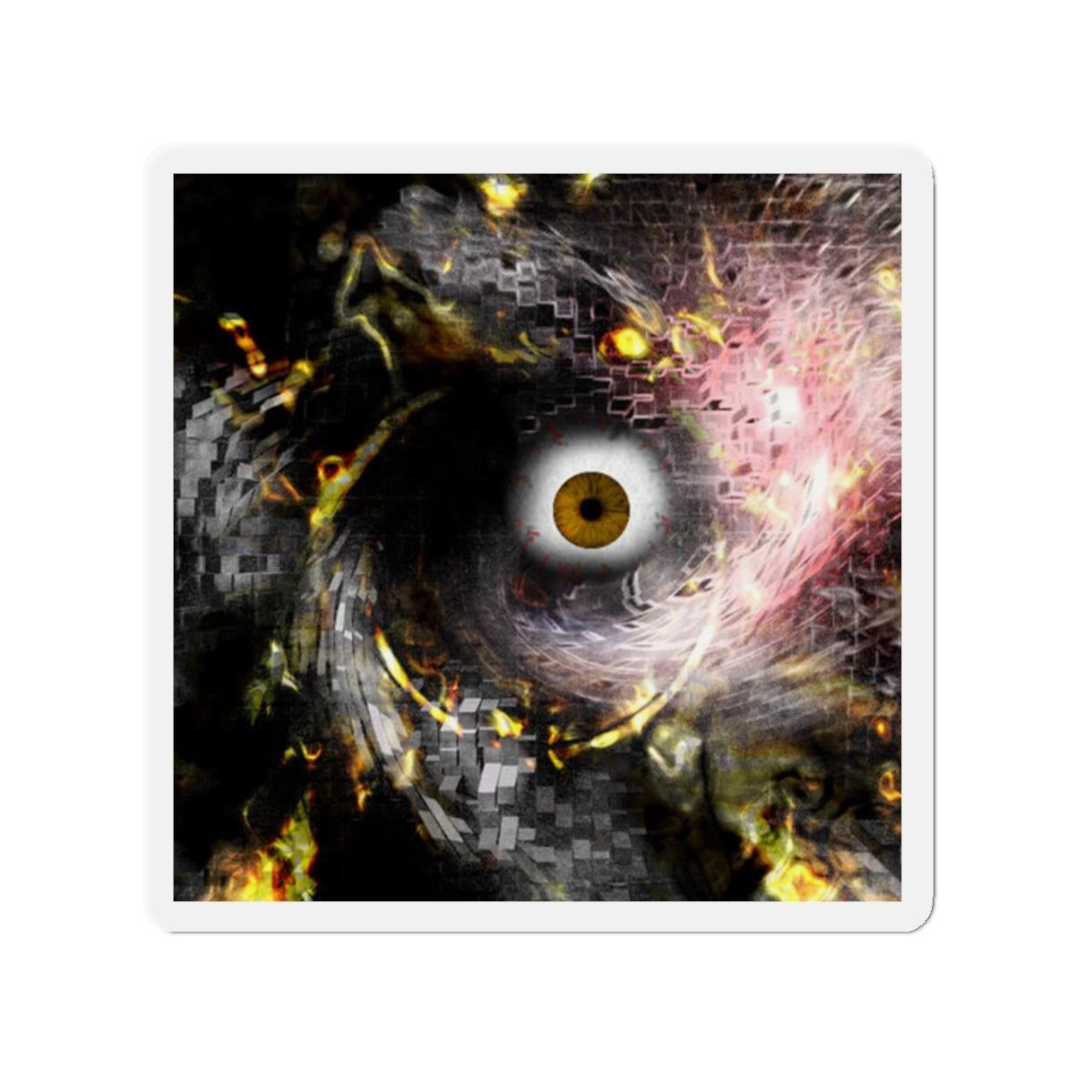 Mystical Eye Die-Cut Magnet