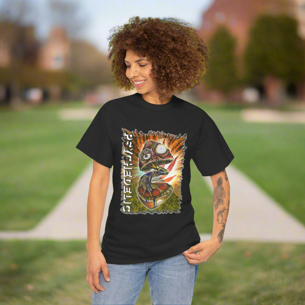 Psychedelic Mushroom Mary-Jane Leaf Tee