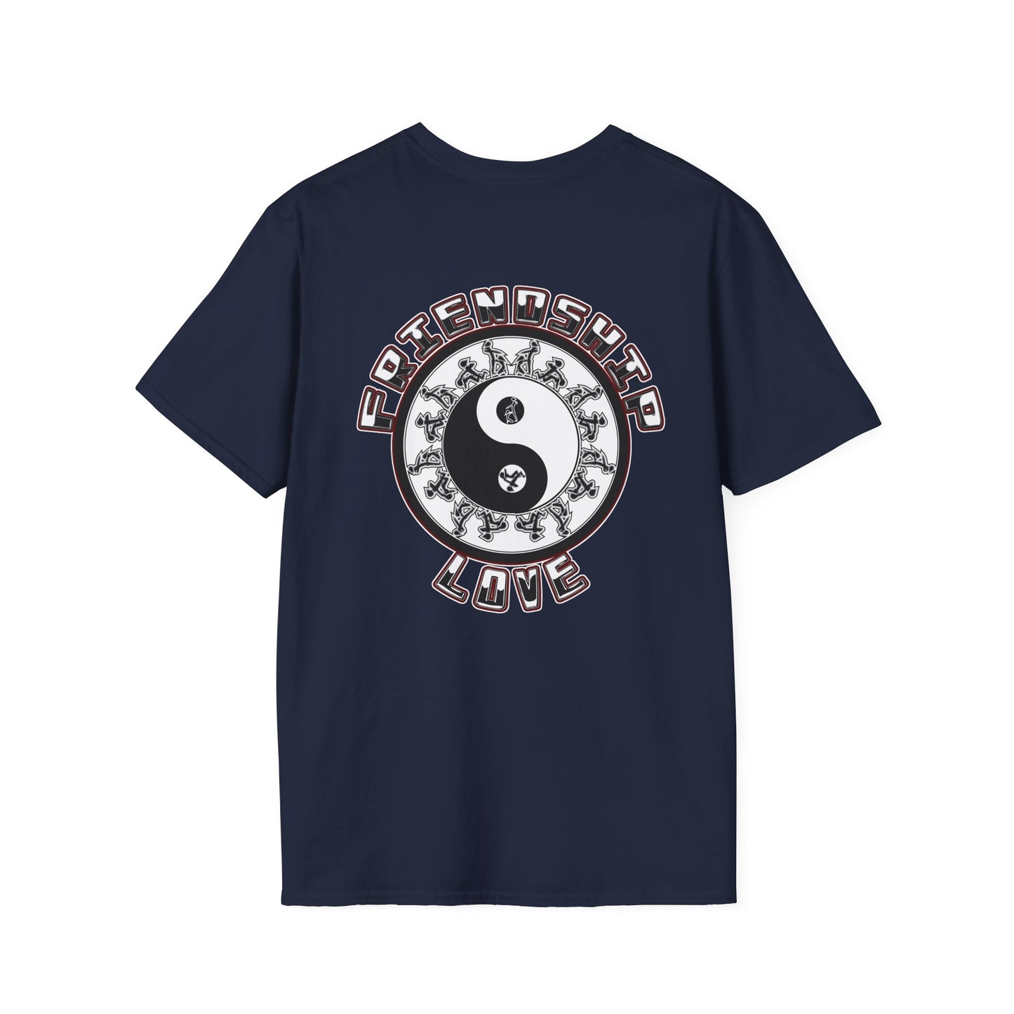 Yin-Yang with Spunk and Energy Unisex T-Shirt