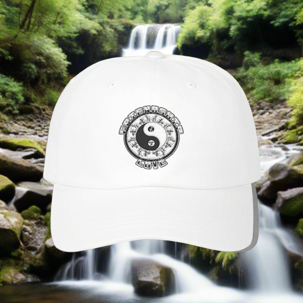 Yin Yang Friendship and Love dad cap hat