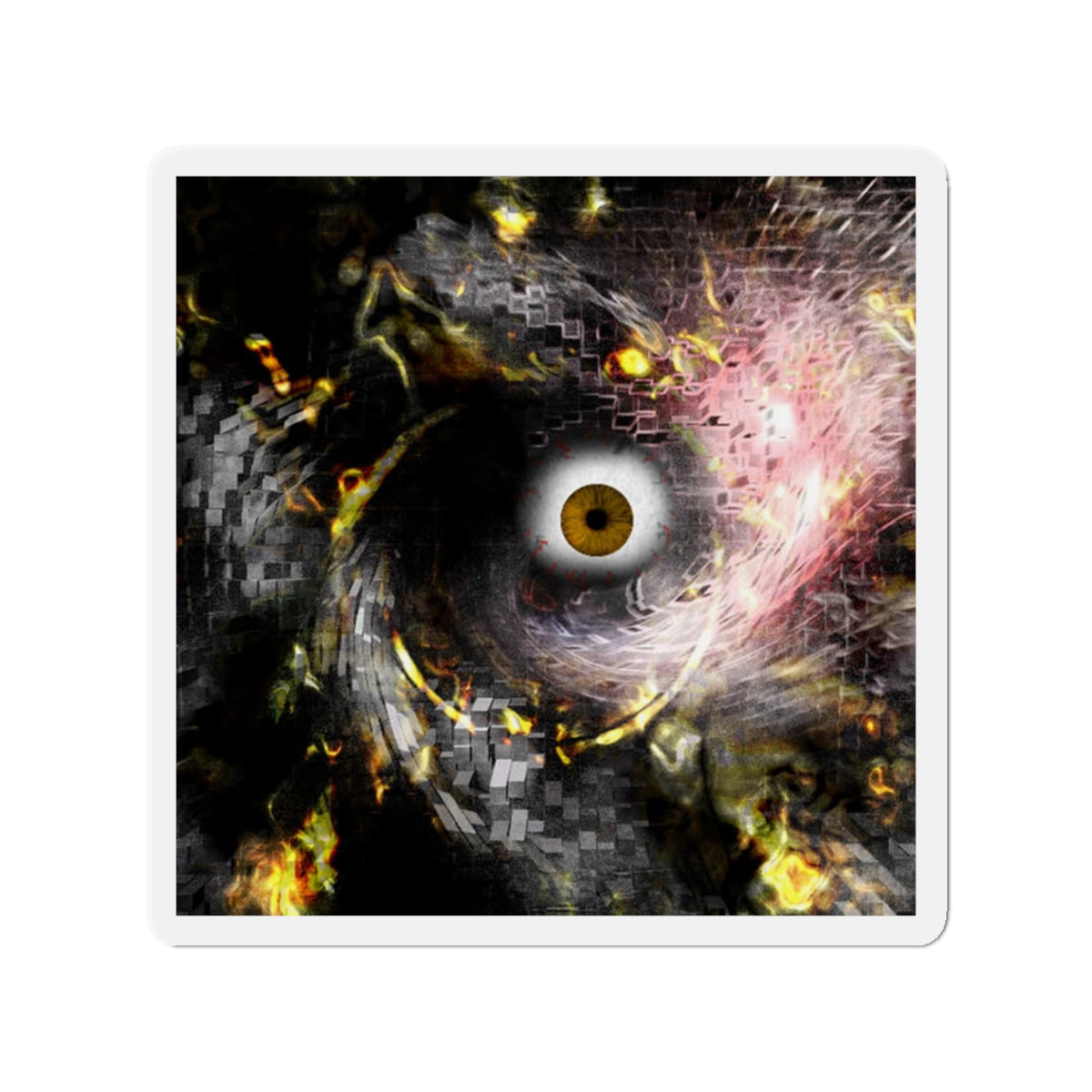 Mystical Eye Die-Cut Magnet
