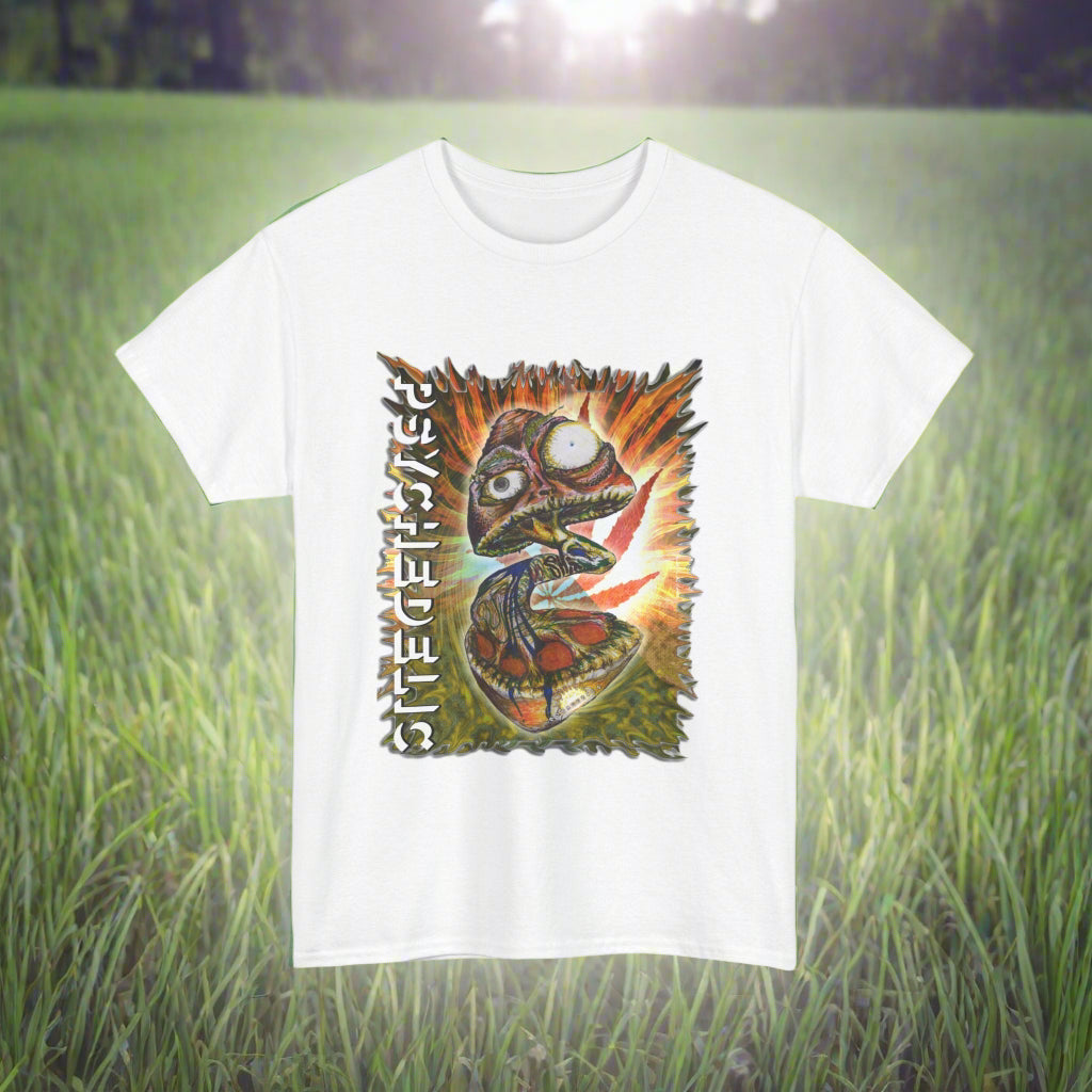 Psychedelic Mushroom Mary-Jane Leaf Tee
