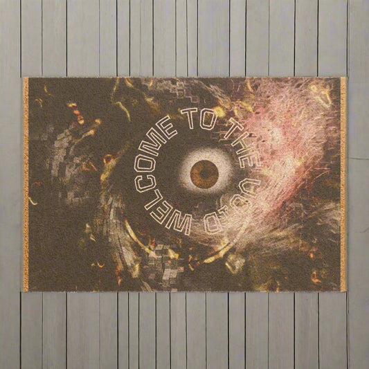 Cosmic Abstract Doormat