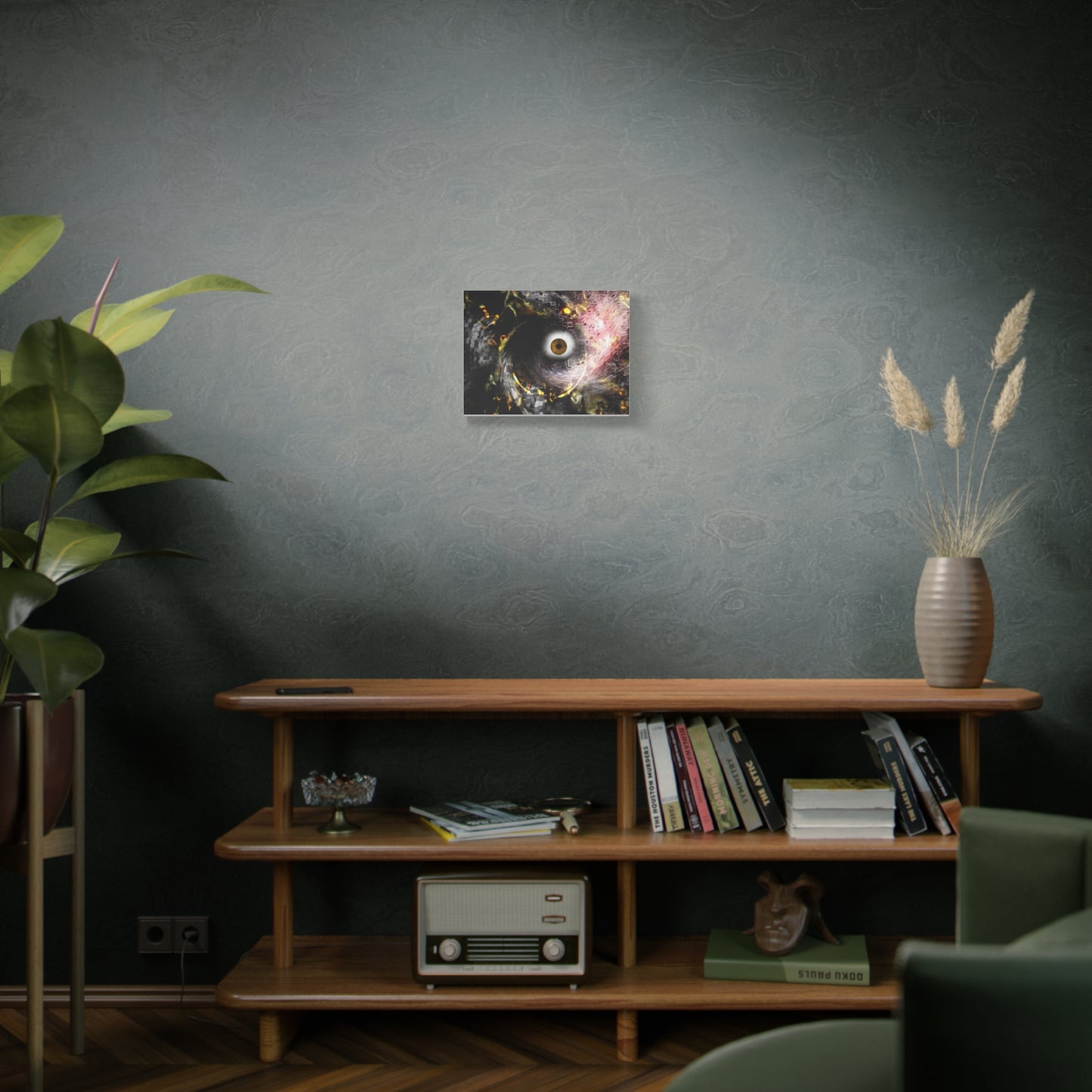 Abstract cosmic Eye Wall Art