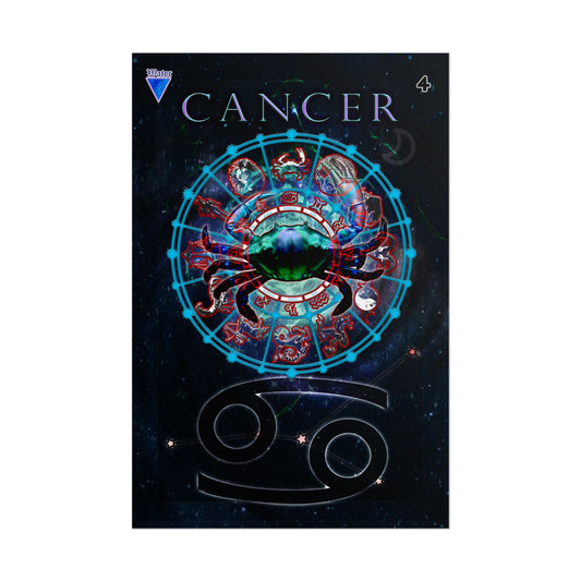 Cancer Astrology Poster