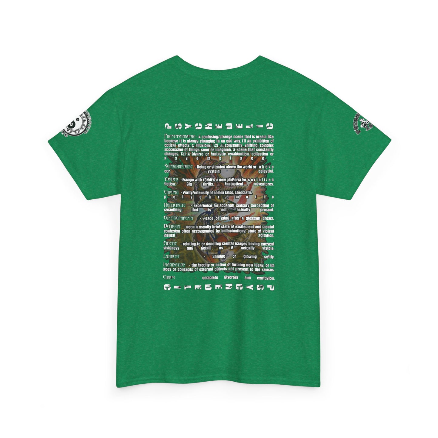 Psychedelic Mushroom Unisex Tee - Vibrant Colors Abstract Design